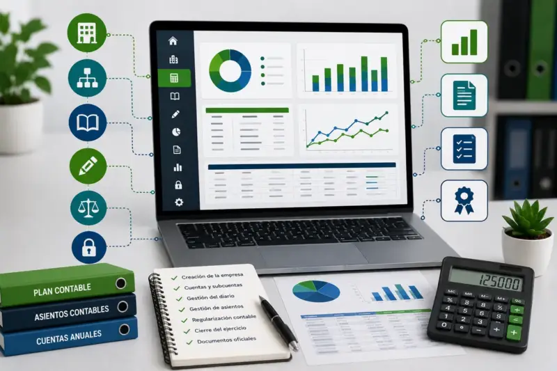 SAGE50: CUENTAS ANUALES Y GESTIÓN DE ASIENTOS CONTABLES