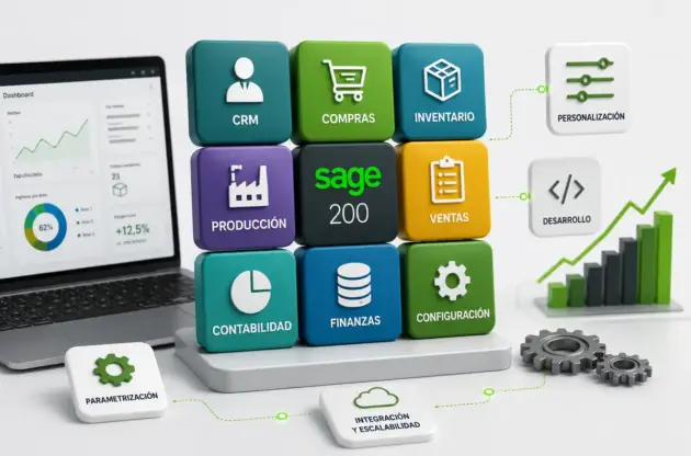 SAGE200: FUNCIONALIDAD MÓDULOS
